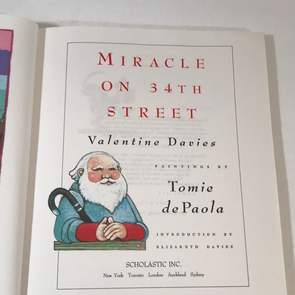 “Miracles on 34th Street”-Paper Back by: V. Davies - Picture 7 of 8